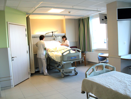 Chambre commune - Service de Réadaptation hôpital Soignies